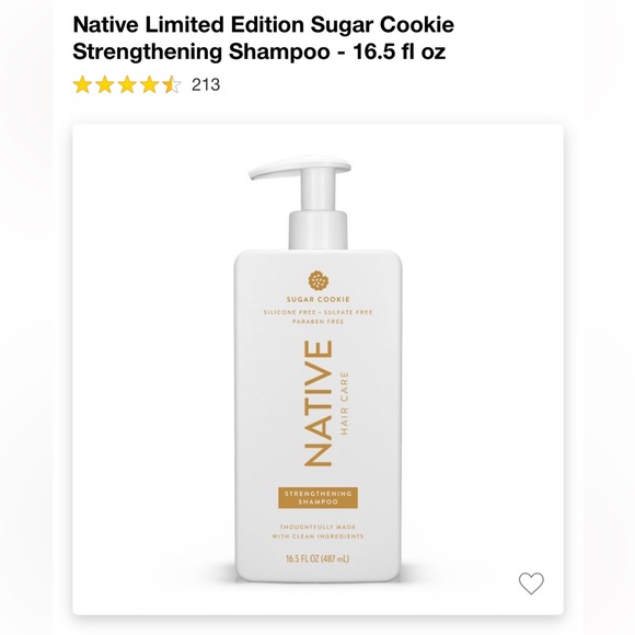 NATIVE Sugar Cookie Shampoo 🍪🍒🍪 - Picture 3 of 3